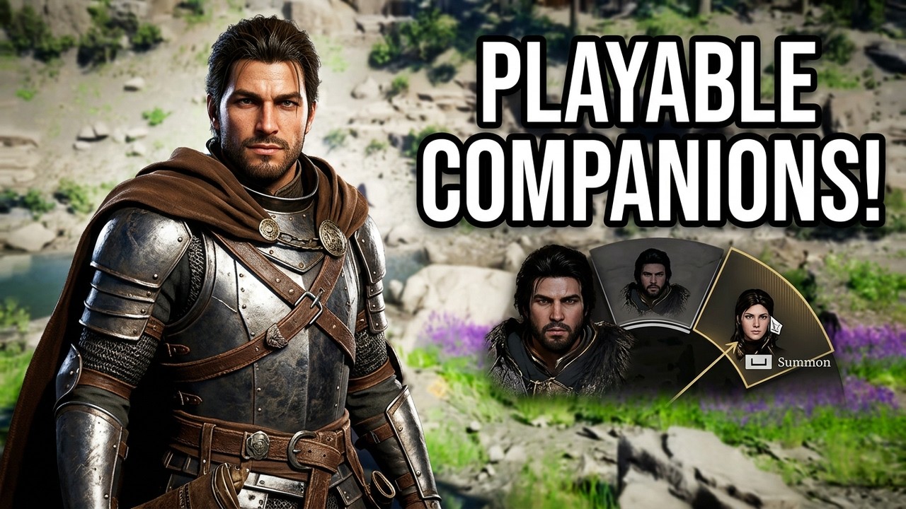 How to PARTY-UP with other PLAYABLE COMPANIONS in Crimson Desert (Step by Step)