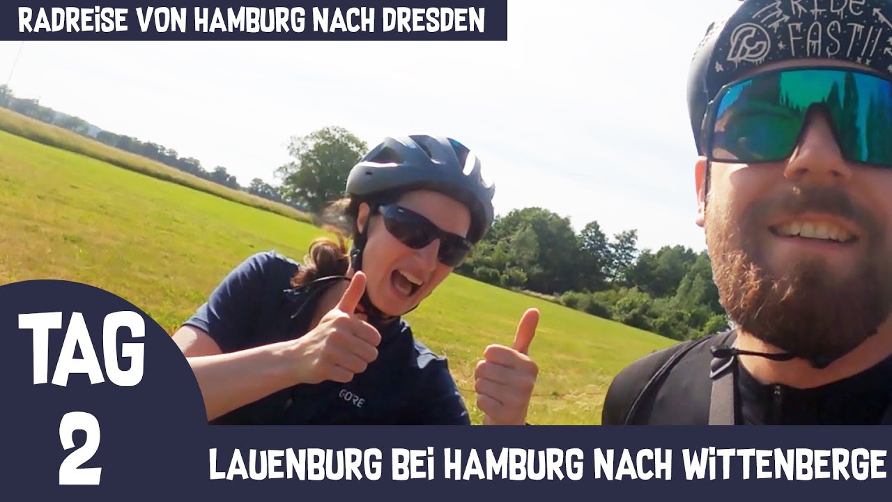 Radreise von Hamburg nach Dresden - Tag 2 - Lauenburg nach Wittenberge
