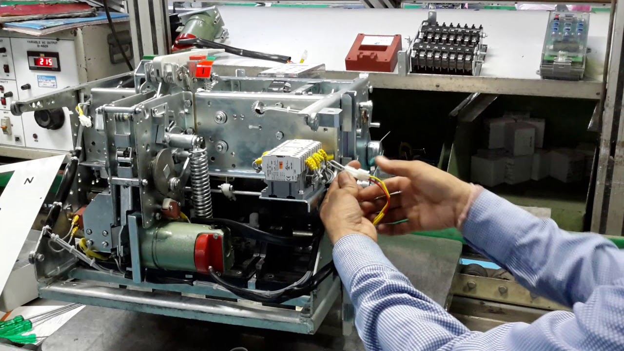 SPRING CHARGING MOTOR REMOVAL