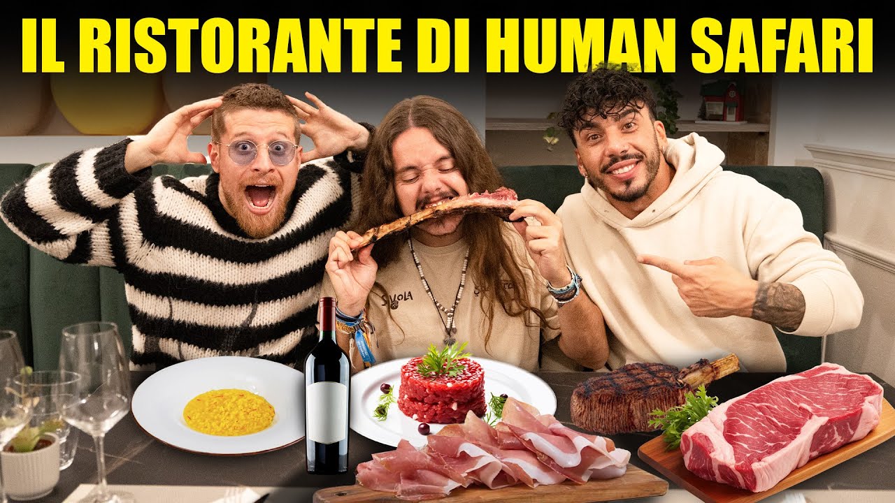 PROVIAMO IL RISTORANTE SEGRETO DI HUMAN SAFARI - QUESTO È UNO DEI POSTI PIÙ INCREDIBILI DI SEMPRE!