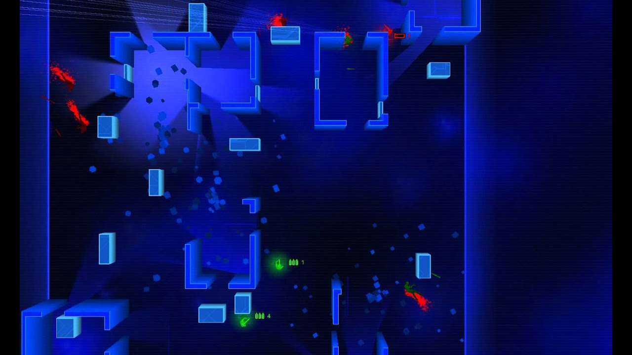 Frozen Synapse: Authorman (green) vs fronz (red) - Extermination