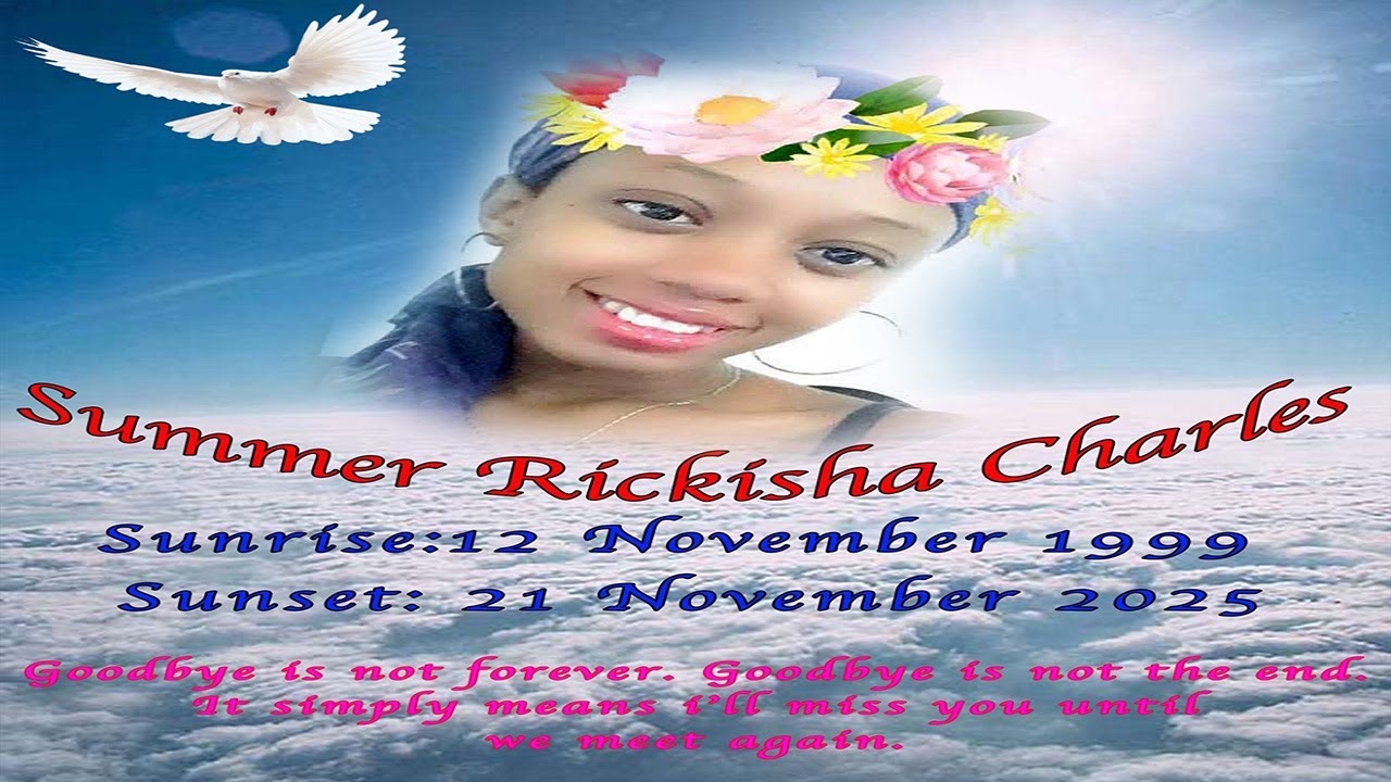 Celebration of Life Summer Rickisha Charles