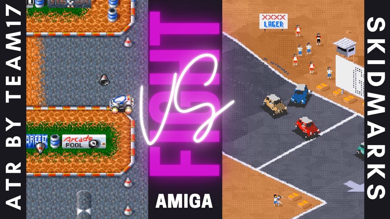 ATR All Terrain Racing VS Skidmarks, Which is the best top down racer?