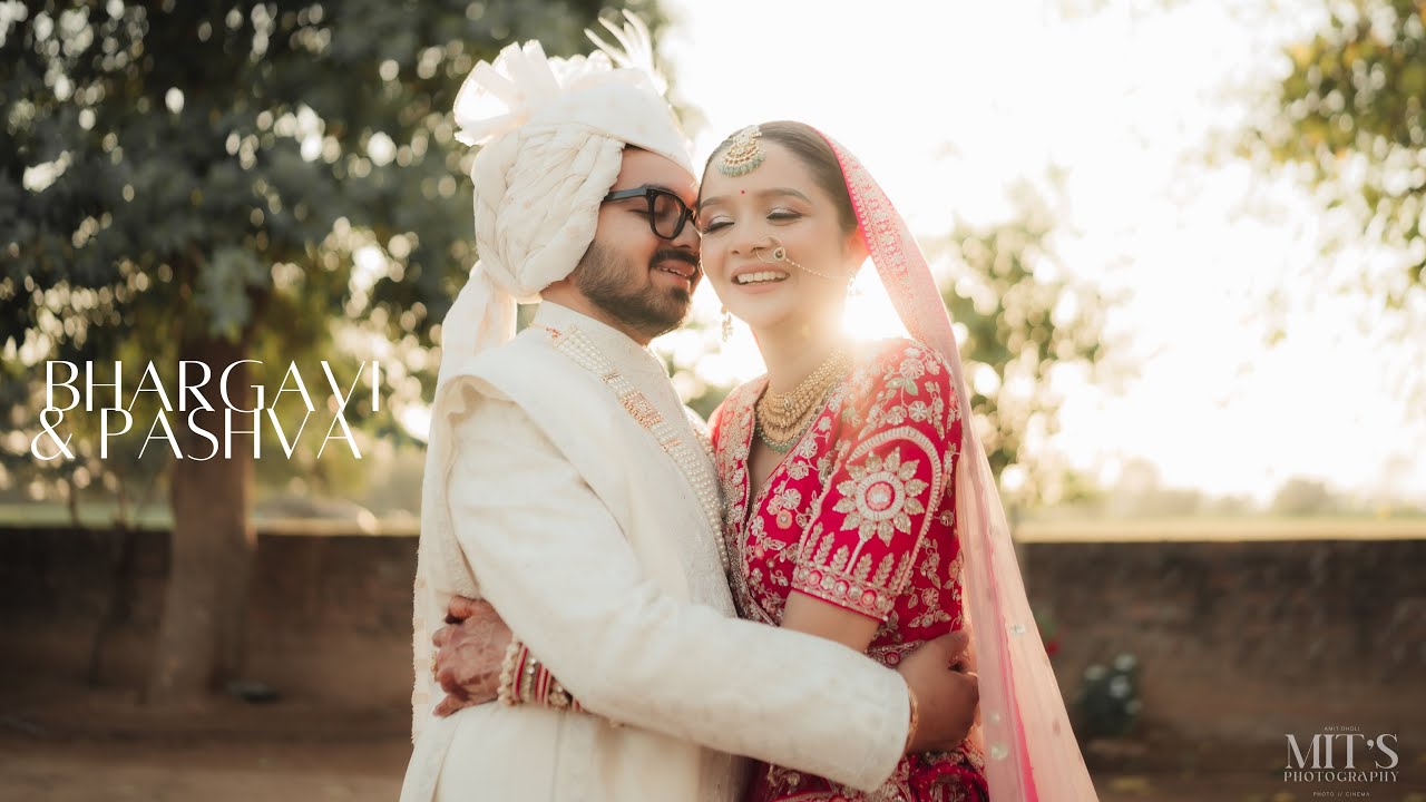 BHARGAVI & PASHVA / 2025 BEST GUJRATI WEDDING HIGHLIGHTS /  Same Day Edit