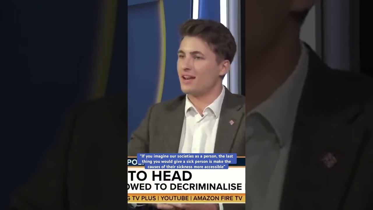 David Bull And Political Commentator Charlie Downes Argue Over Decriminalisation Of Illegal Drugs