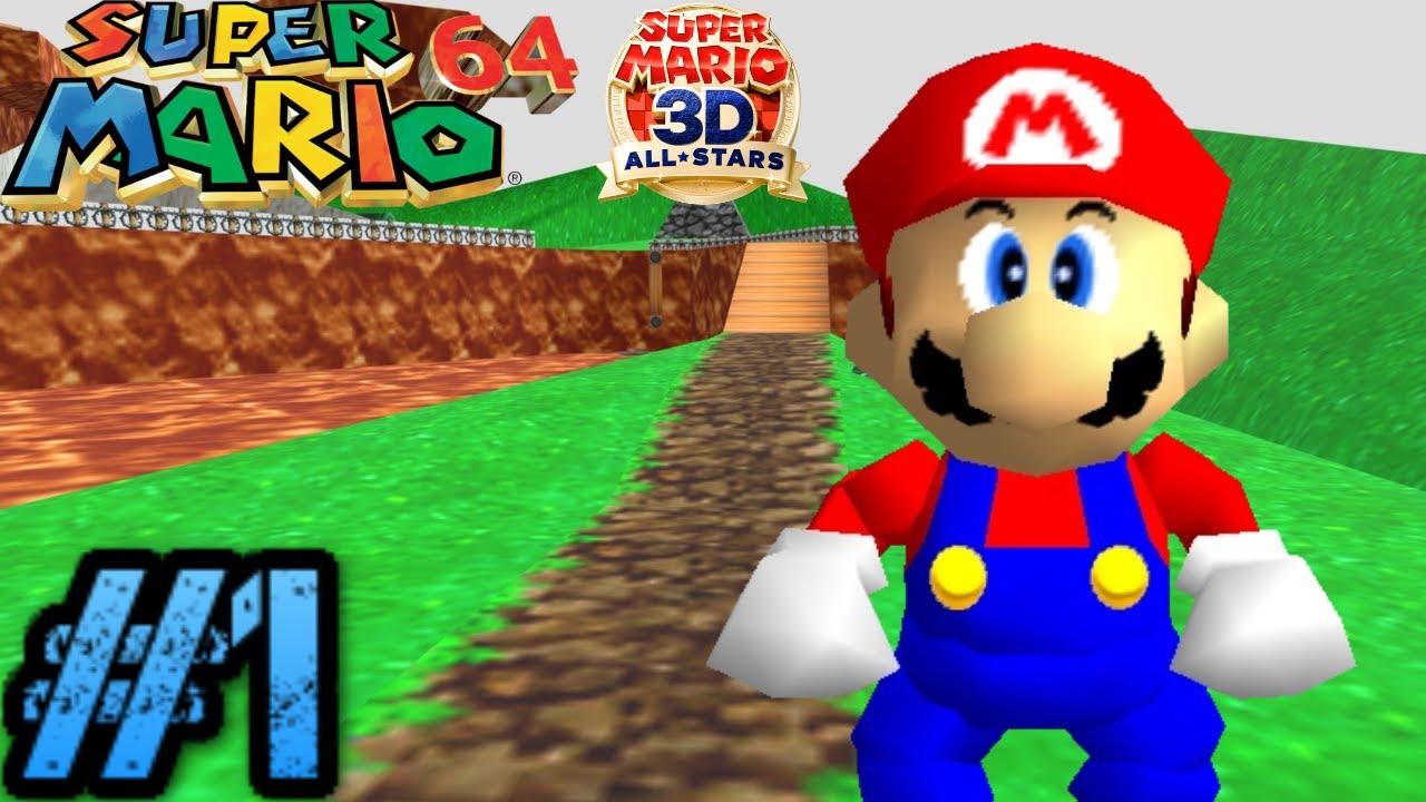 Super Mario 64 (Super Mario 3D All-Stars) - Bob-omb Battlefield 100%  - Full Gameplay part 1