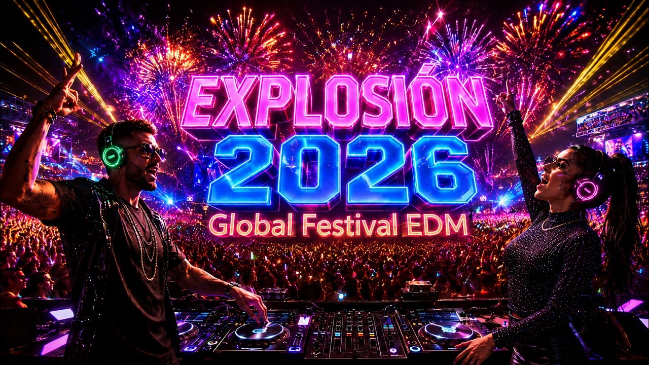 EXPLOSI&Oacute;N 2026 - Epic Global Latin Festival EDM 🎆🌍