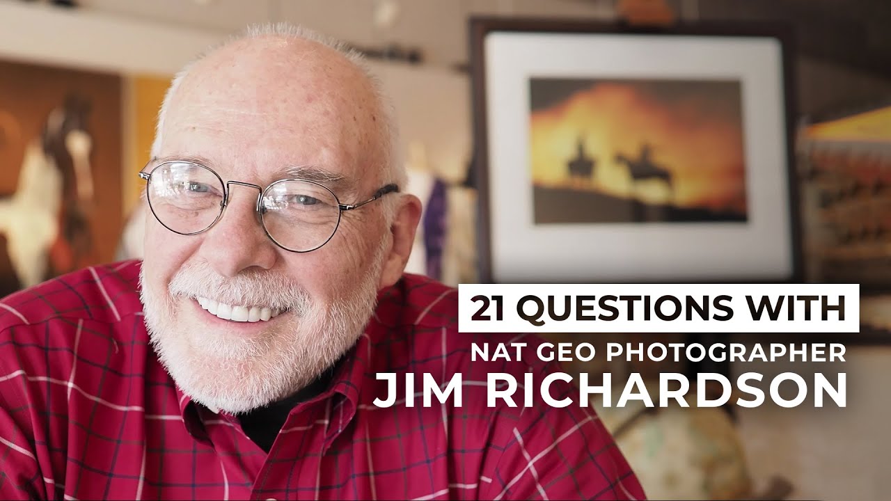 How Jim Richardson Began Working for National Geographic & More | 21 Questions