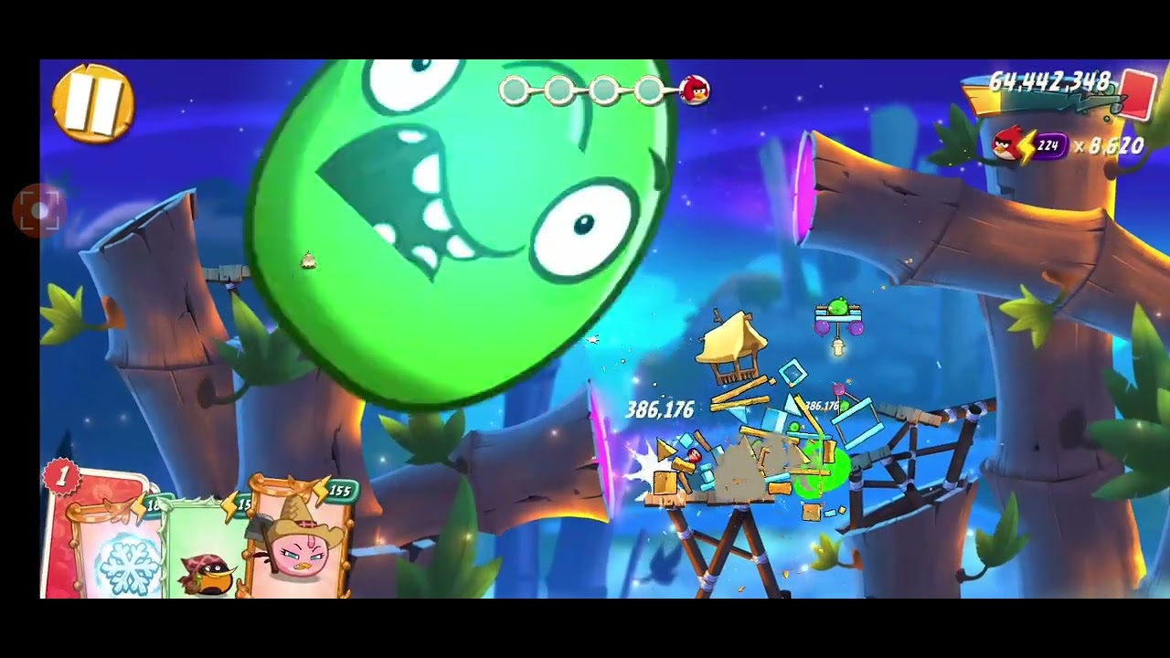 Angry Birds 2 Stage 3383 ~ 3385