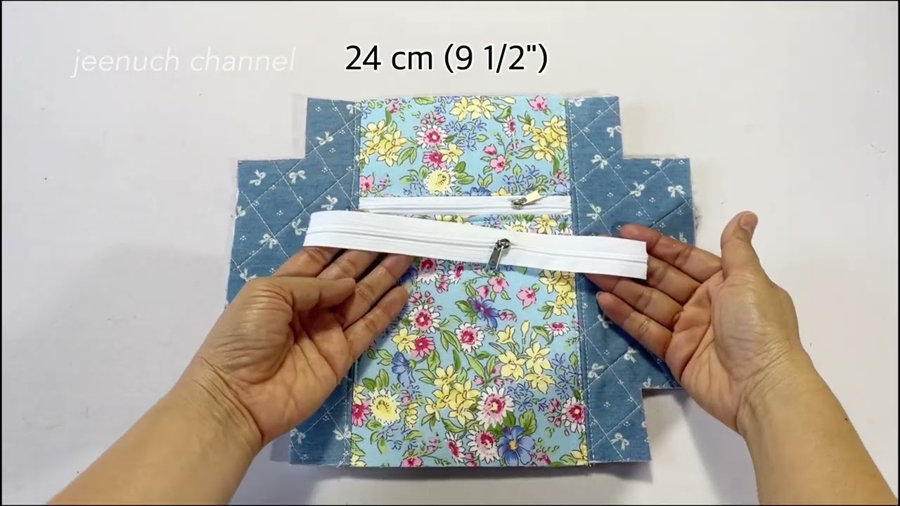 How to make easy & beautiful box pouch | Diy easy sewing bag at home