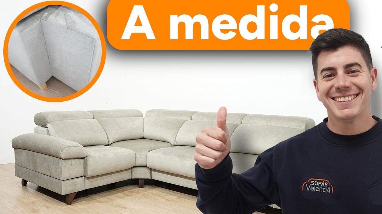 ✨🛋️ SOF&Aacute; RINCONERA PERSONALIZADO ✨Modelo AURA: a prueba de columnas