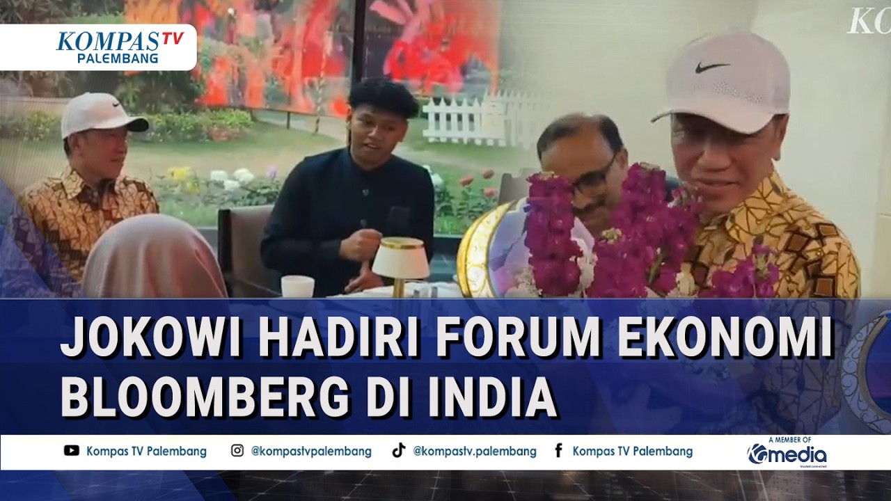 Jokowi ke India, Hadiri Forum Ekonomi Bloomberg. Sempatkan Berbuka Bersama Mahasiswa Indonesia