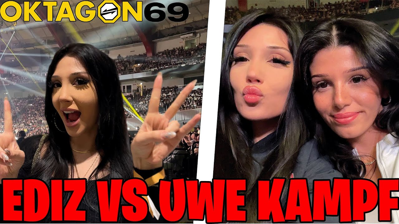 EDIZ VS UWE KAMPF 🥊😳 OKTAGON 69 | VLOG