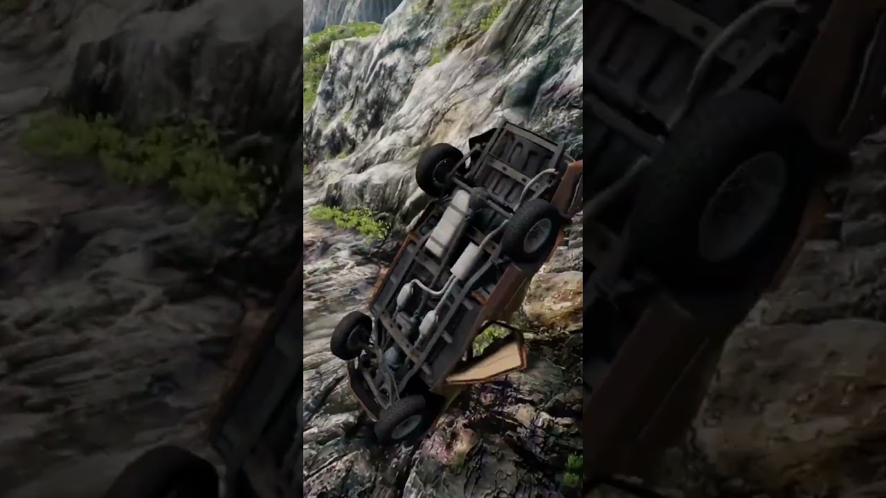Pickup Truck Durability Test: Cliff Edition 📉  