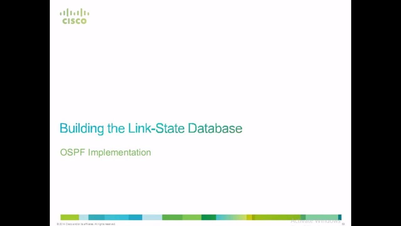 Cisco CCNP - Implementing IP Routing v2.0 - Module 3 - OSPF Implementation (Lesson 3)