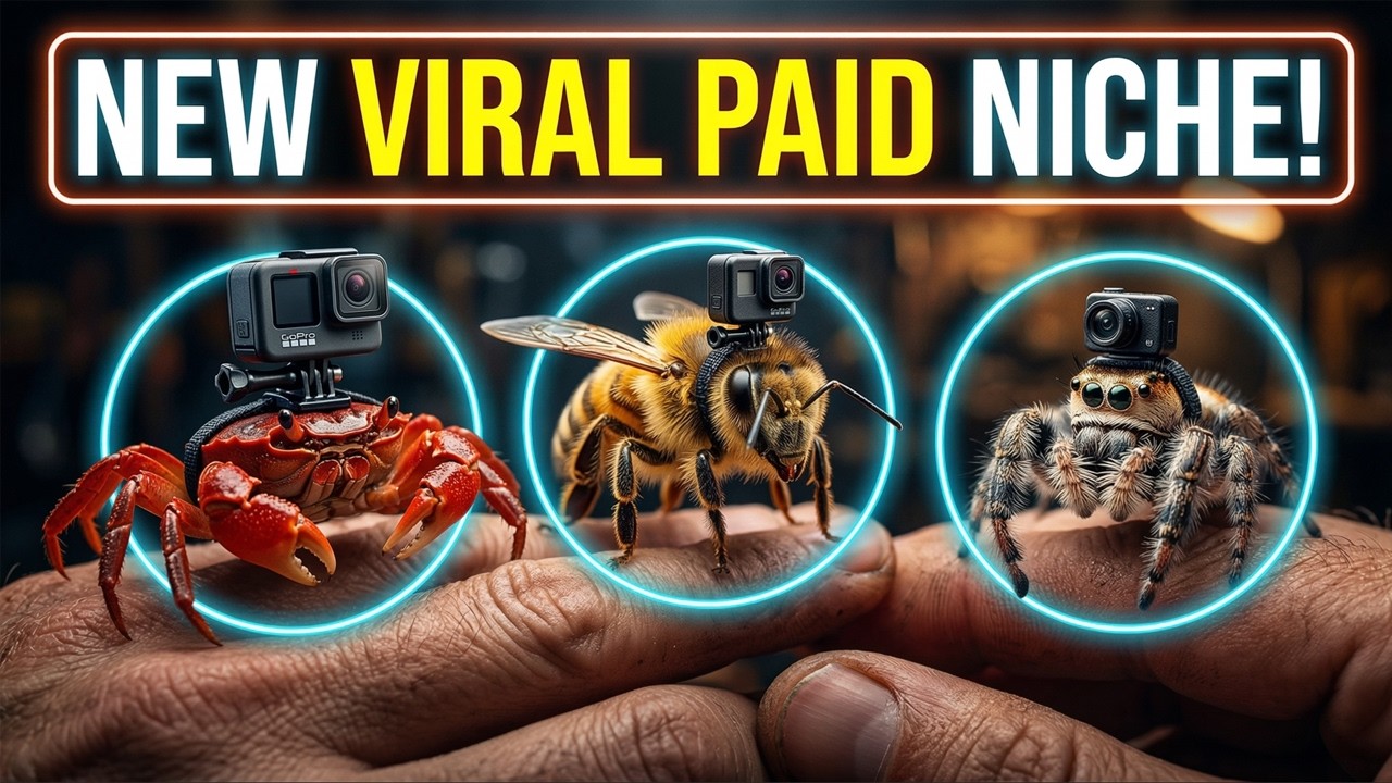 This FREE AI Niche is Exploding! Make Insect POV Camera Videos with AI