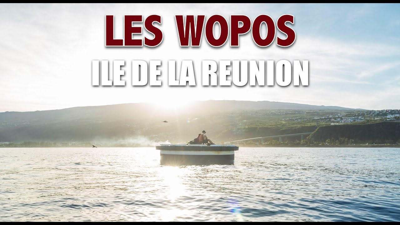 Clip 974 Libre comme l'air avec les Wopos, ile de la R&eacute;union.