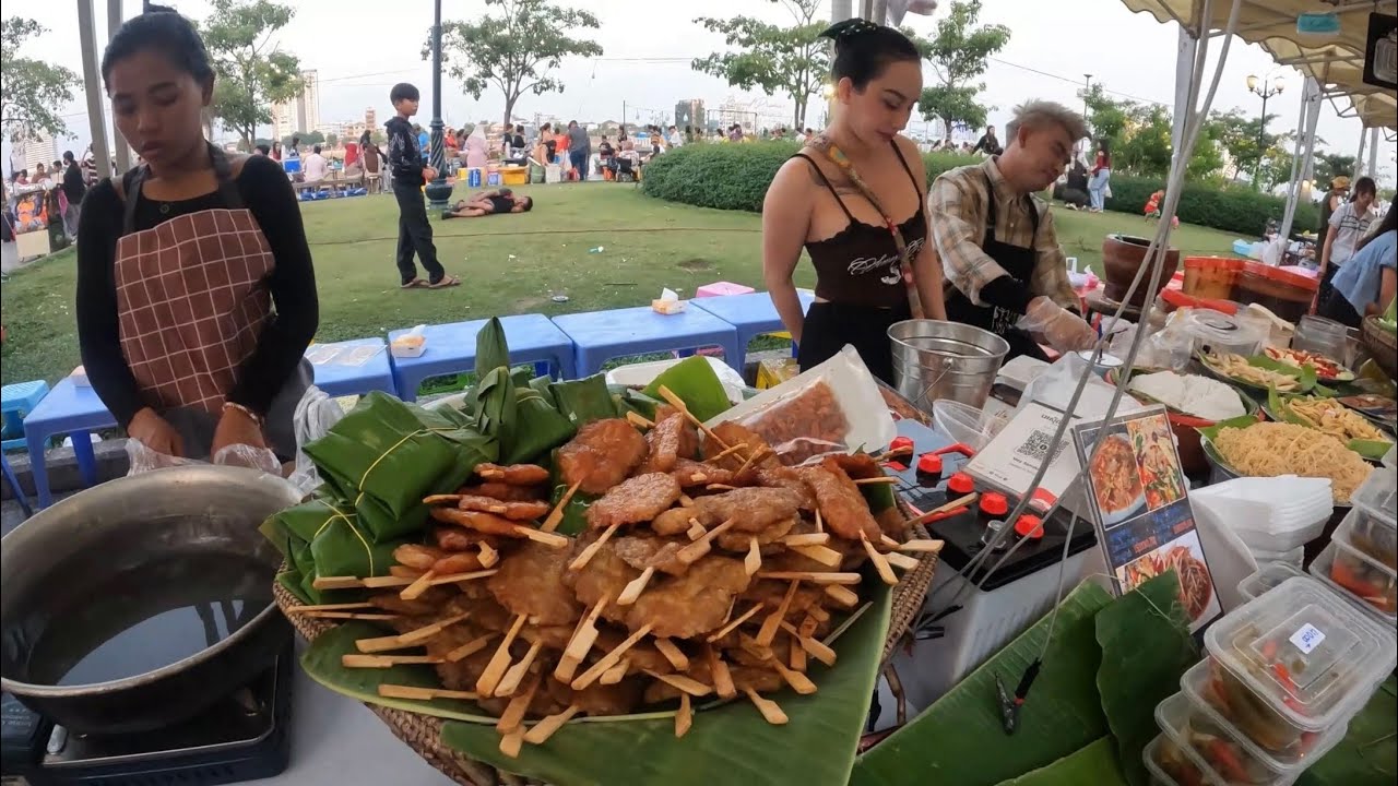 Unbelievable! Cambodian Street Food Tour! Phnom Penh City - Cambodia Food Market Collection 2026