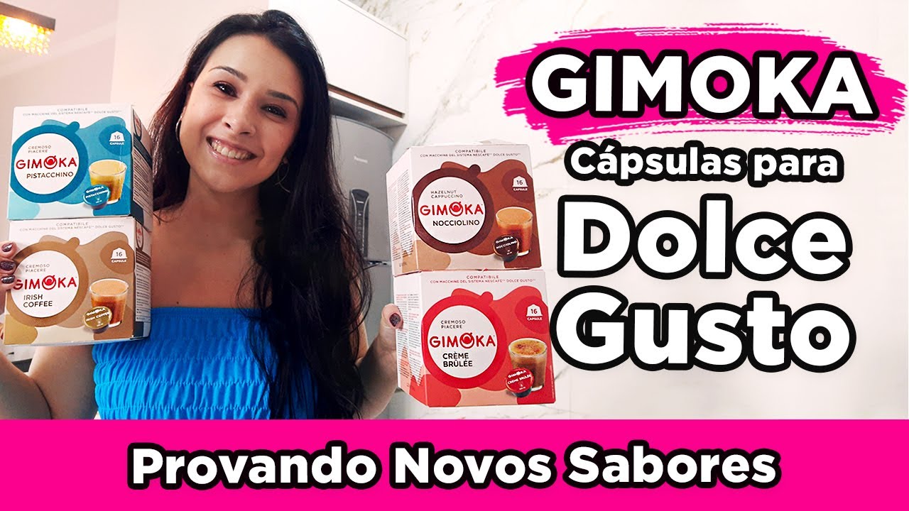 Provando Cápsulas de Café GIMOKA para DOLCE GUSTO!