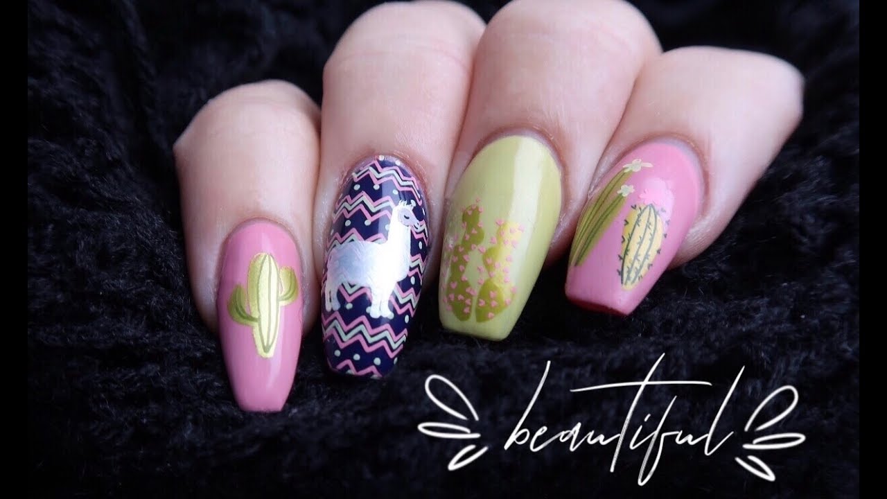 Debbie Does Llama (Layered Nail Stamping) Drama!
