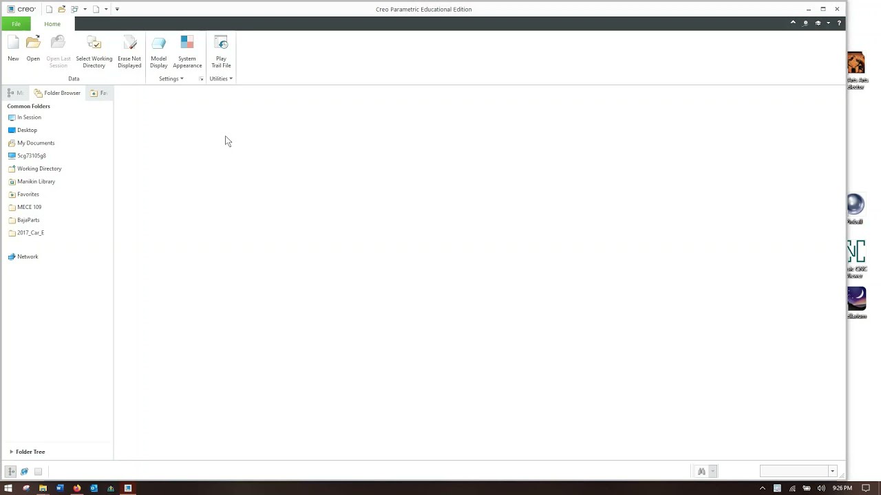 Setting Up Creo, Part 1: Start-up Directory and Configuration