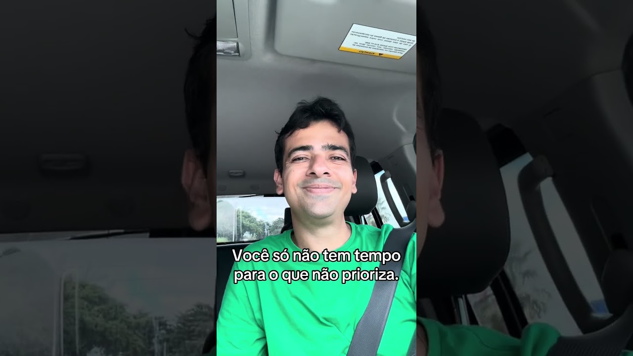 Você só não tem tempo para o que não prioriza.
