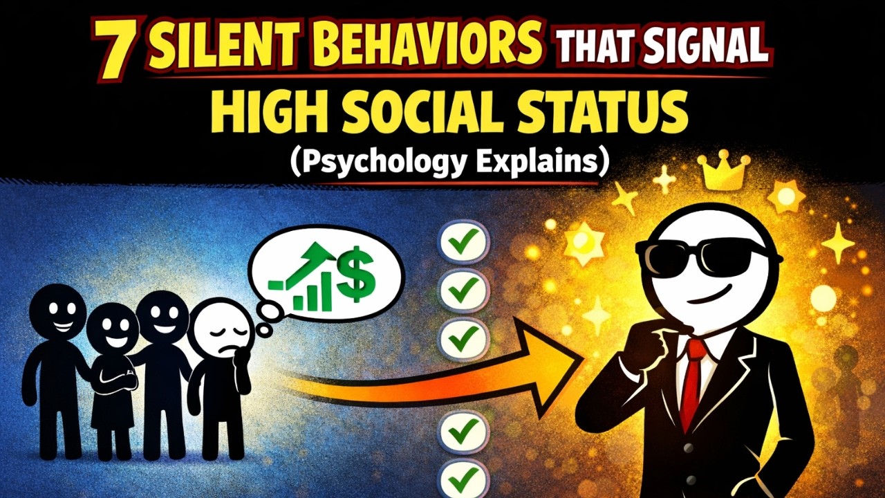 7 Silent Behaviors That Signal High Social Status (Psychology Explains)
