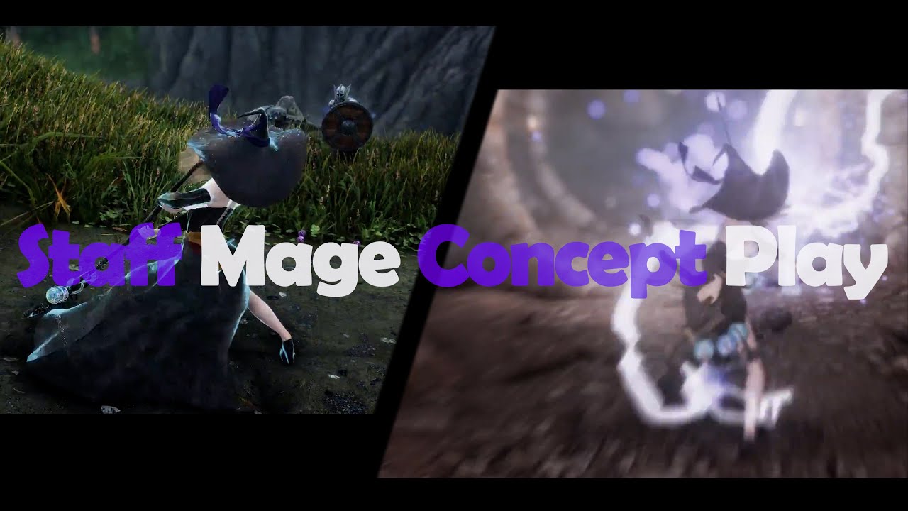 SKYRIM SE I Staff Mage Concept play I Cast Blessed I SkySA I Inquisitor