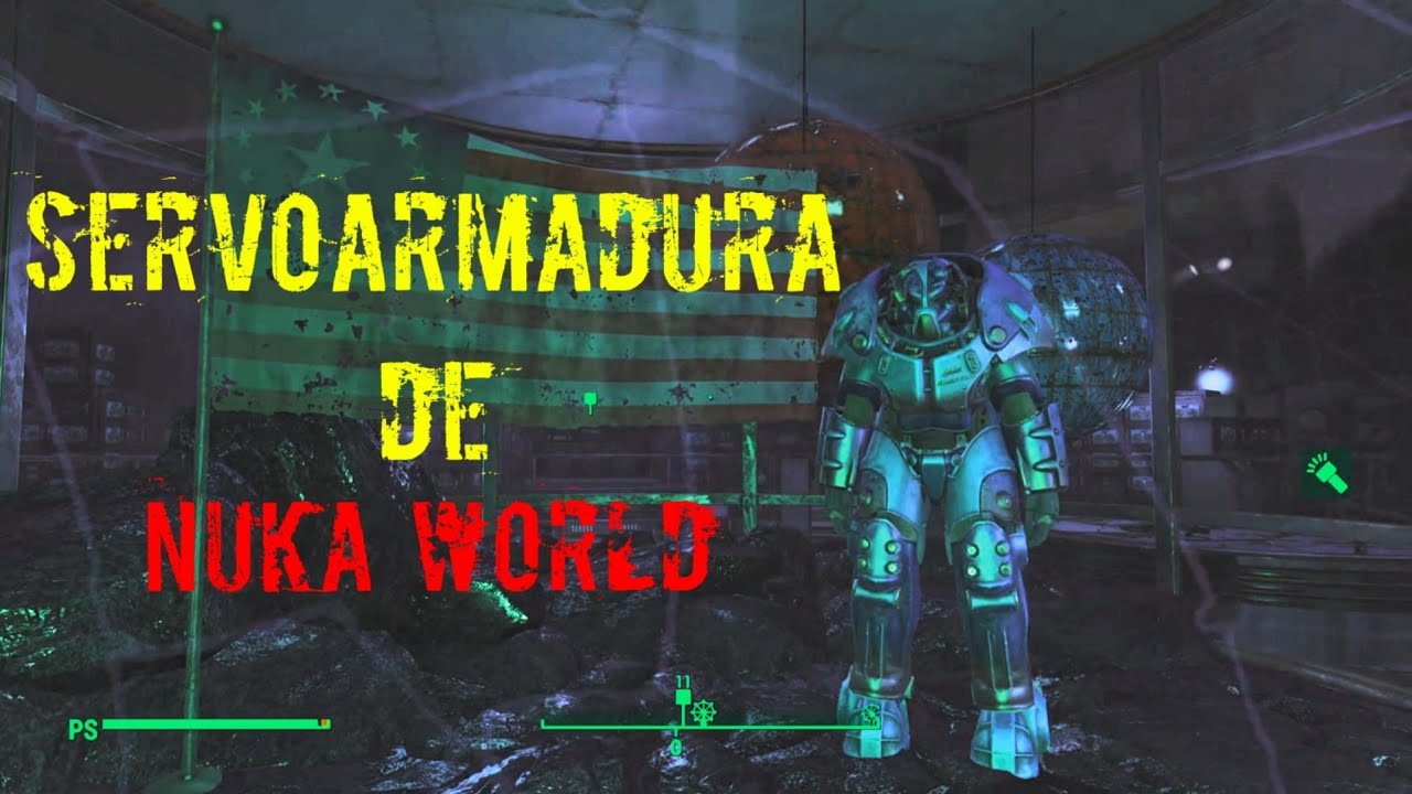Fallout4 | Nuka World: Exploramos la zona galáctica y te muestro la ubicación de la servoaemadura 