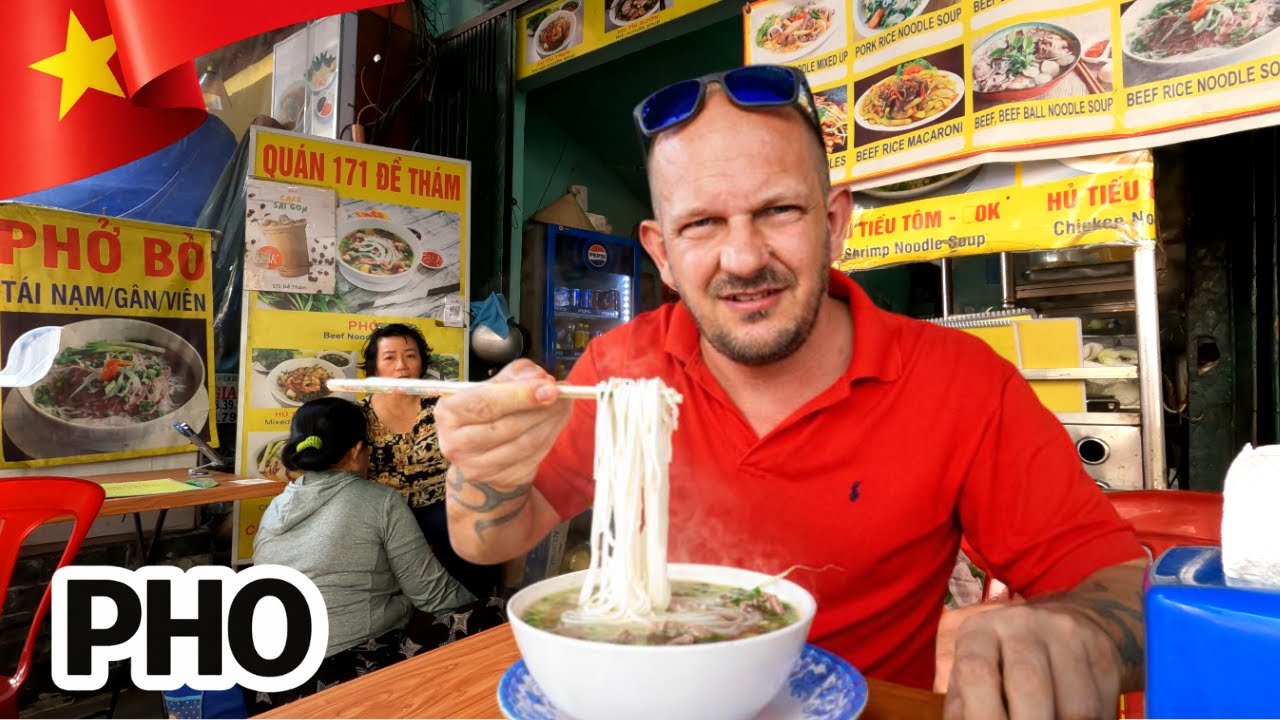 Лучшая лапша во Вьетнаме?! Эта тарелка меня просто потрясла 😱🍜 #vietnam