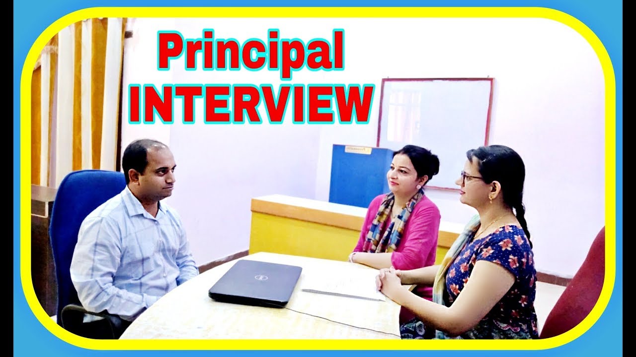 Principal interview video | Principal job questions | PD Classes Manoj Sharma
