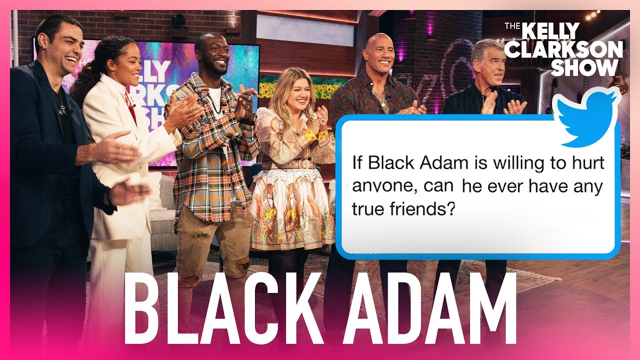 'Black Adam' Cast Answers Twitter's Burning Questions