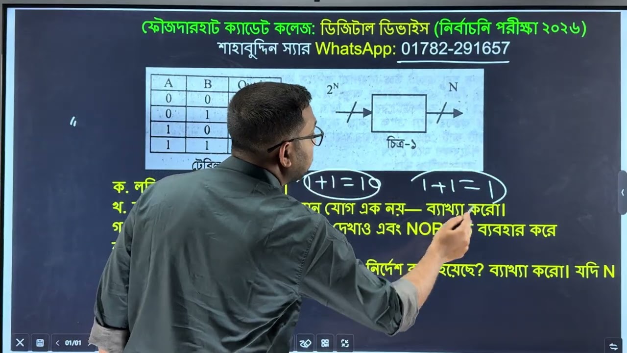 ক্যাডেট কলেজের সৃজনশীল প্রশ্নের সমাধান || HSC ICT class || 