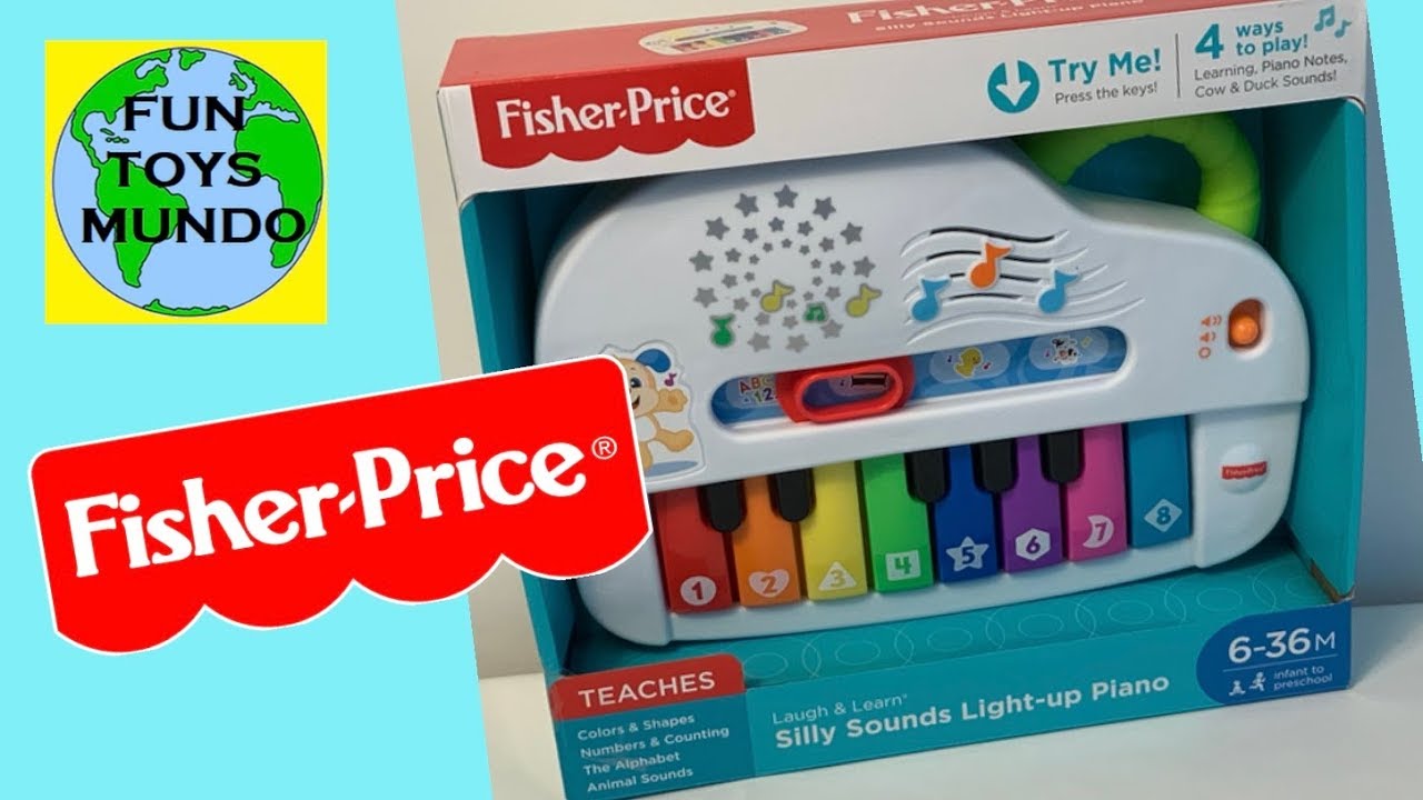 Fisher Price Silly Sounds Light-up Piano (Unboxing Review)