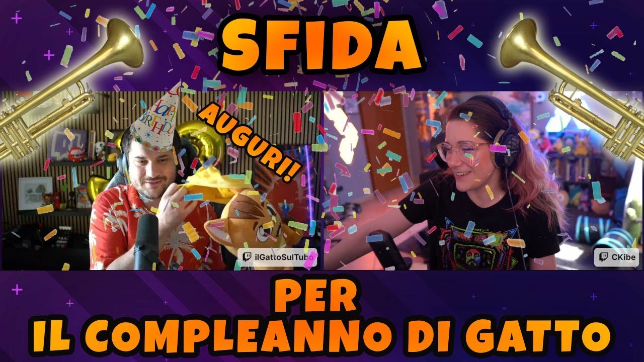 SFIDA per il COMPLEANNO di GATTO