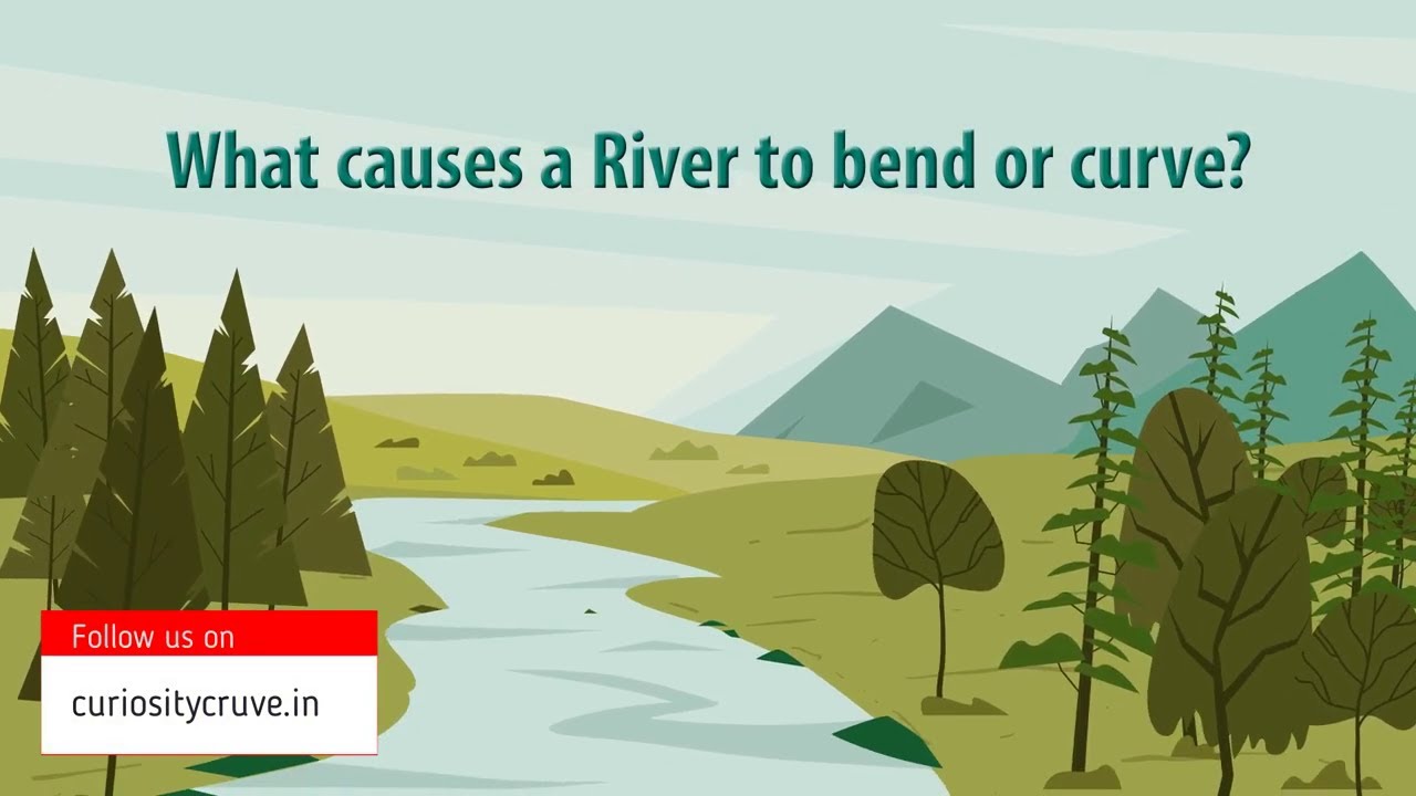 What causes a River to bend or curve?| Meandering rivers | Oxbow Lake