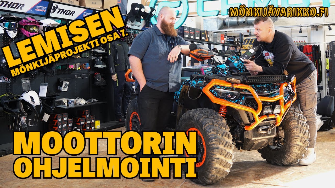 LEMISEN MÖNKIJÄPROJEKTI Osa 7. - Moottorin ohjelmointi!