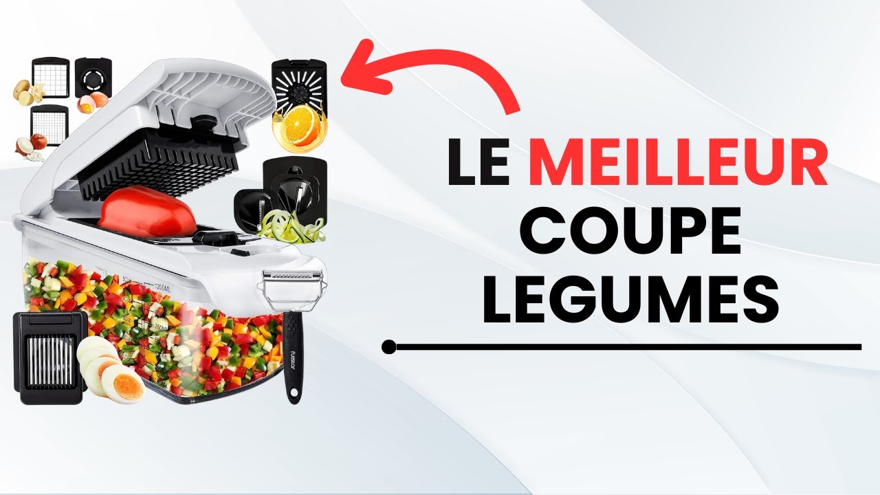 🥇TOP 4 : Meilleur Coupe Légumes Multifonction 2025