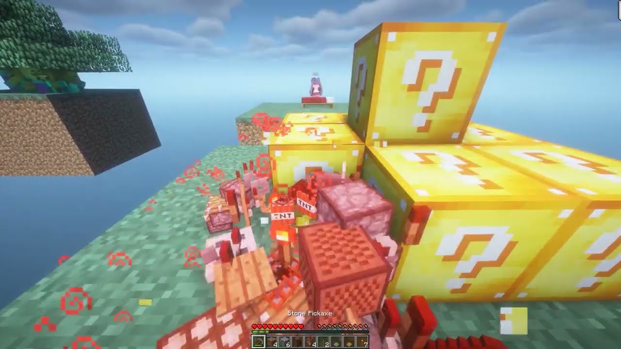 I Gave Jenny Tyan Diamonds Minecraft Skyblock and... She Thanked Me UNEXPECTEDLY!