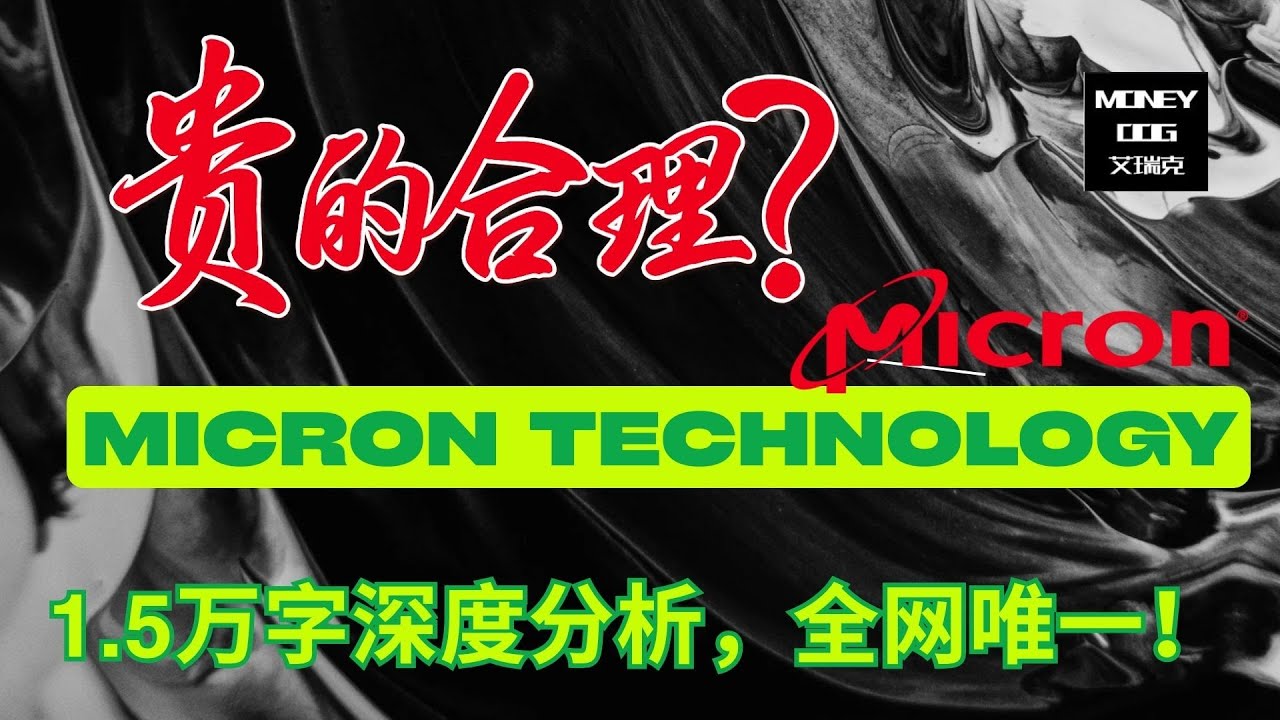 $MU 美光科技 贵的合理！| 1.5万字深度分析！全网唯一！Micron Technology | 美股 | Stock | 投资理财Final