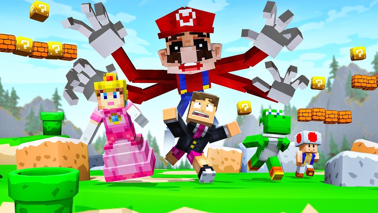 MUTANT MARIO.EXE APARECEU no MINECRAFT!