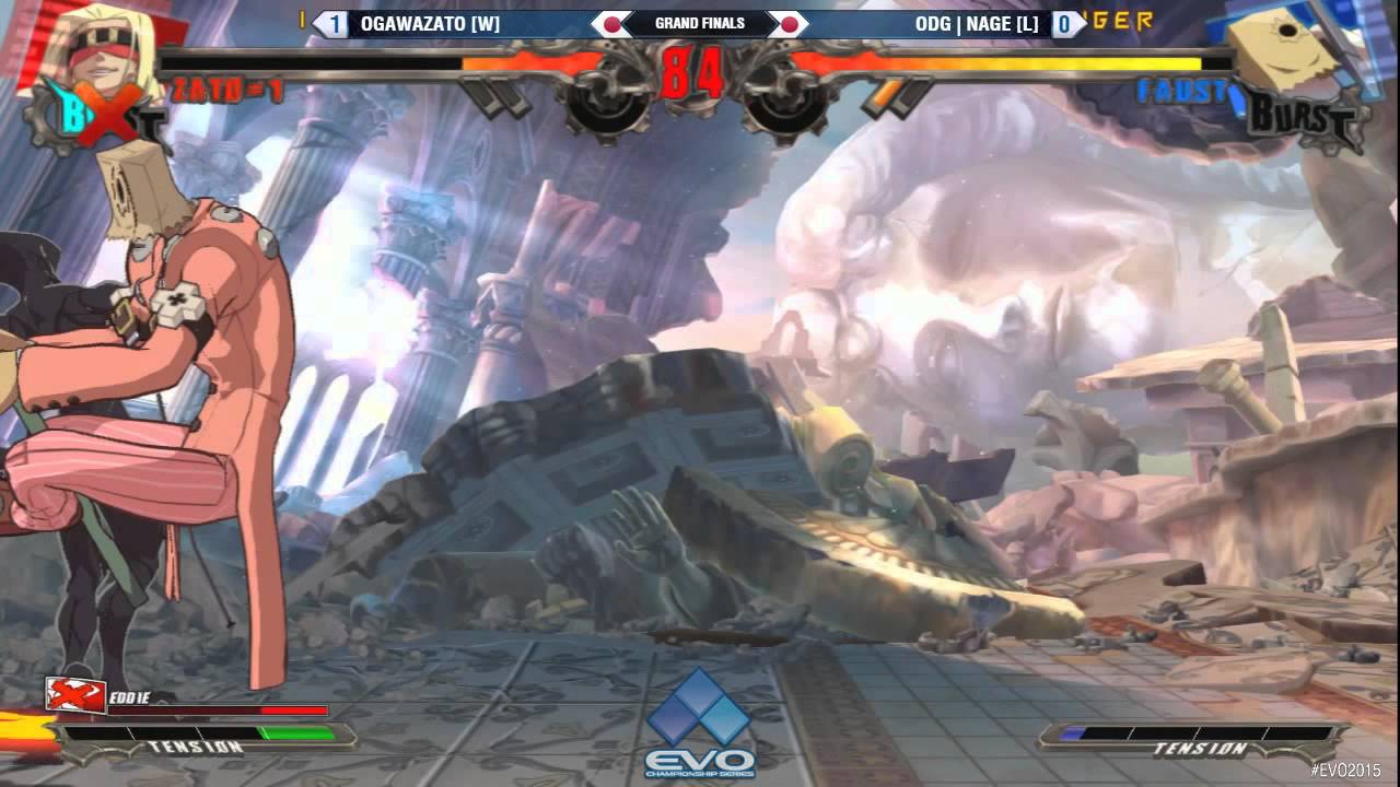 Evo 2015 - GG Xrd Grand Final: Ogawazato vs ODG | Nage