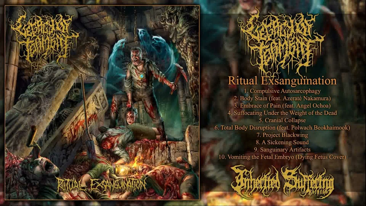 LEGACY OF TORMENT - RITUAL EXSANGUINATION [FULL-LENGTH] (SLAMMING BRUTAL DEATH METAL - 2025)