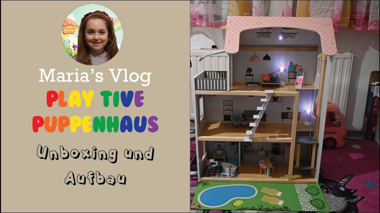 Play Tive - Puppenhaus 359558 - Unboxing und Aufbau