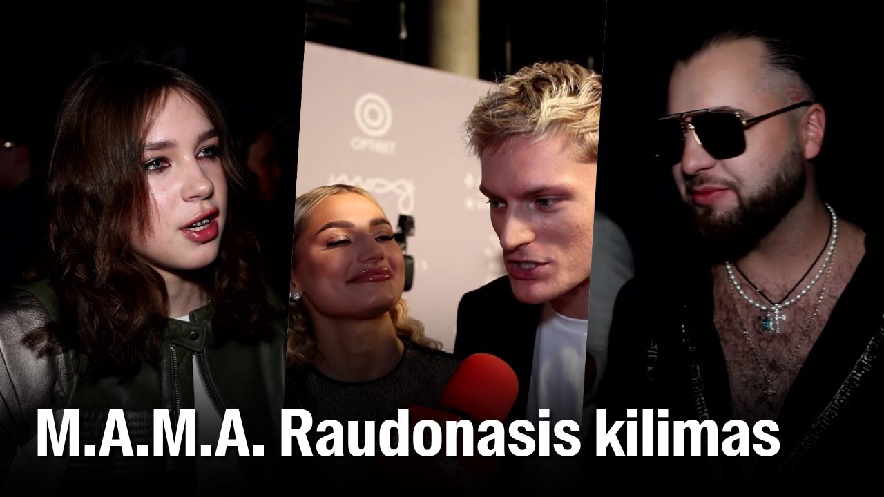 M.A.M.A. Raudonojo kilimo svečiai: DJ nevykele, Jessica Shy ir Benas Aleksandravičius, Remis Retro
