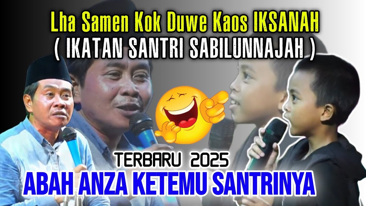 KH. ANWAR ZAHID TERLUCU KETEMU SANTRINYA SENDIRI🤣
