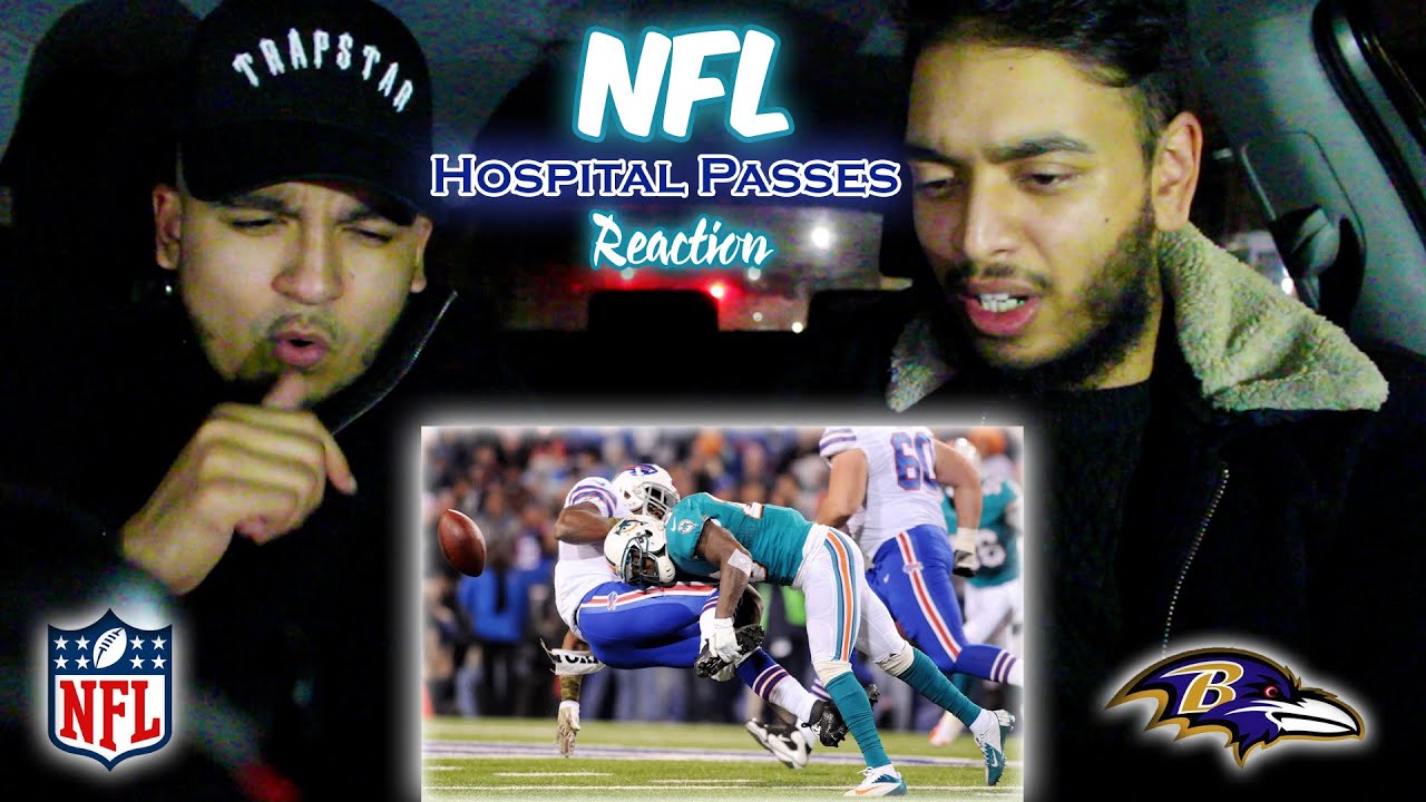 THIS IS A MAD TING!! 😳 || BRITISH BOYS REACT TO 'NFL HOSPITAL PASSES'
