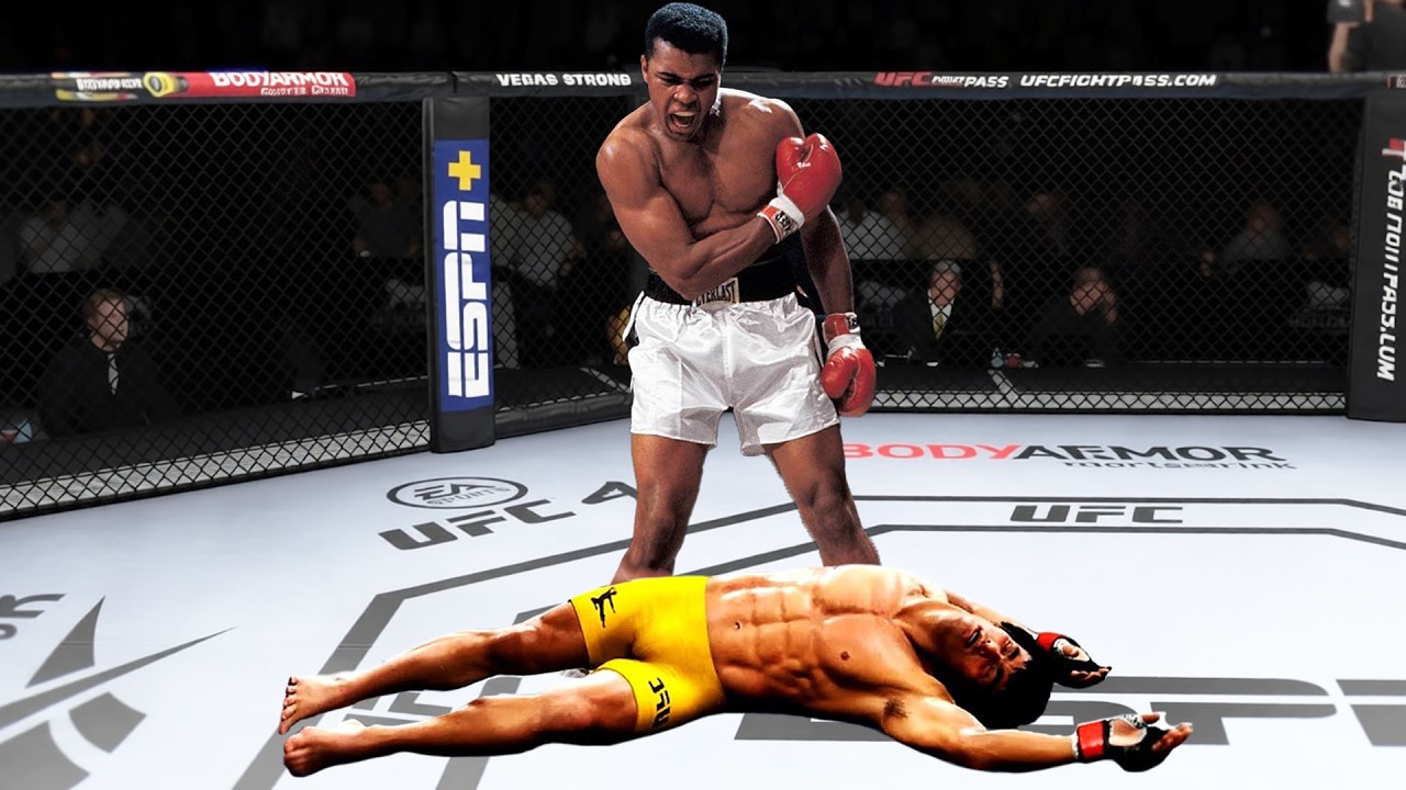 Bruce Lee vs Muhammad Ali in EA Sports UFC 4 - Epic Fight