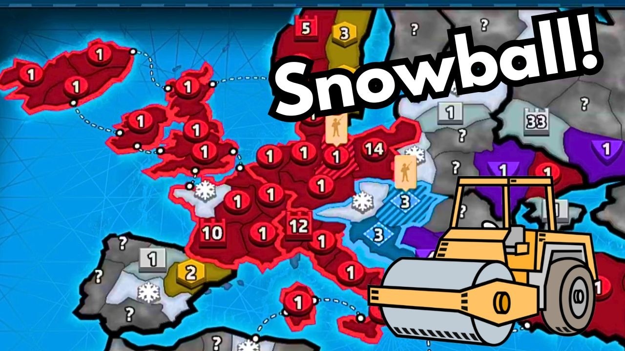 My Opponents LET ME Get this EPIC SNOWBALL!!!