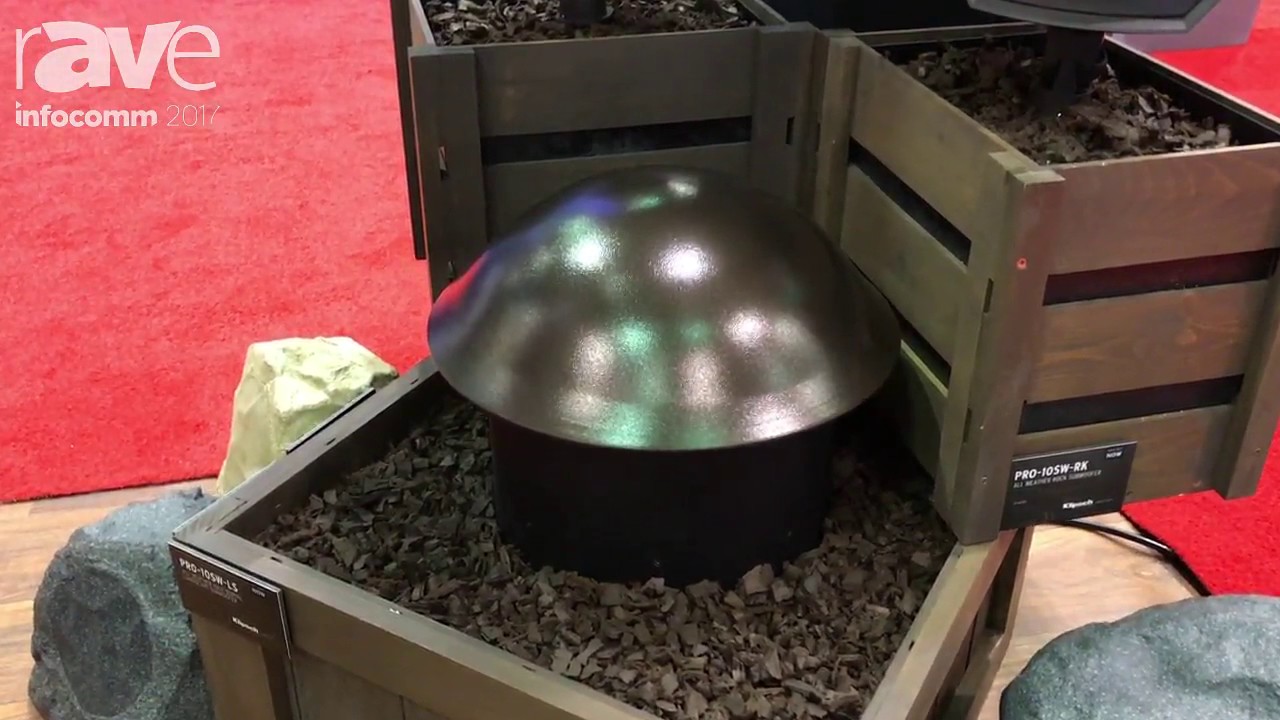 InfoComm 2017: Klipsch Introduces Rock Formations in Its Landscape Speaker Series